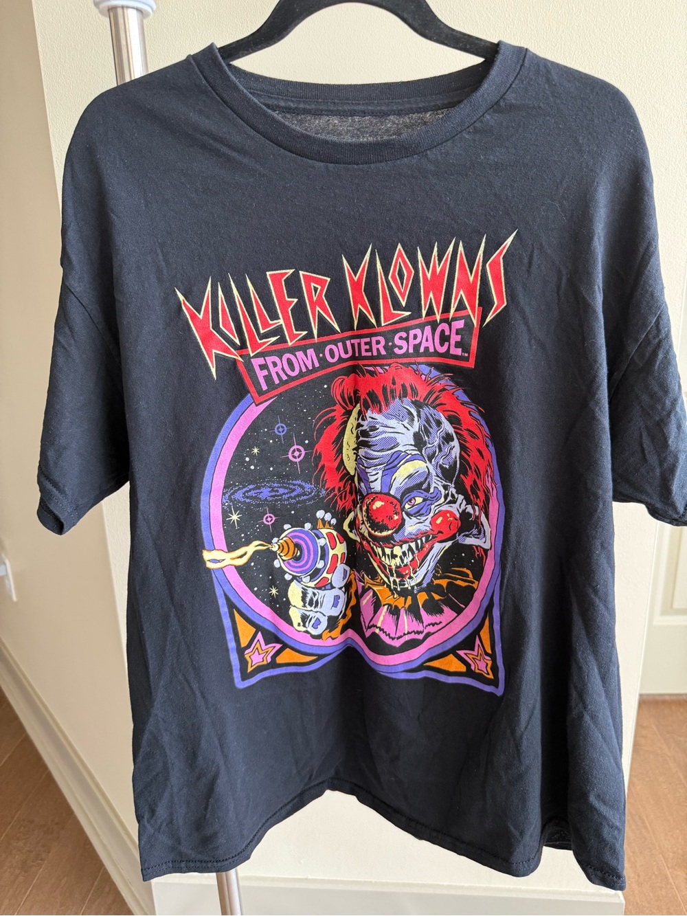 Killer Klowns From Outer Space Graphic Kids Black T-Shirt